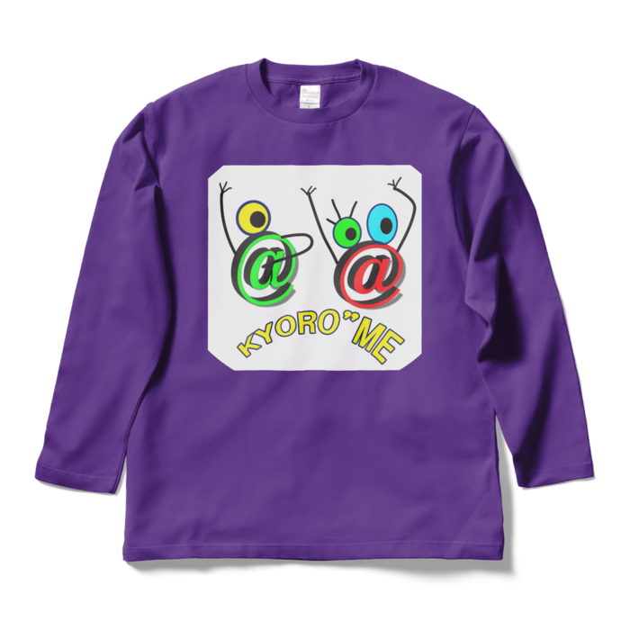 ロングスリーブTシャツ - L - パープル