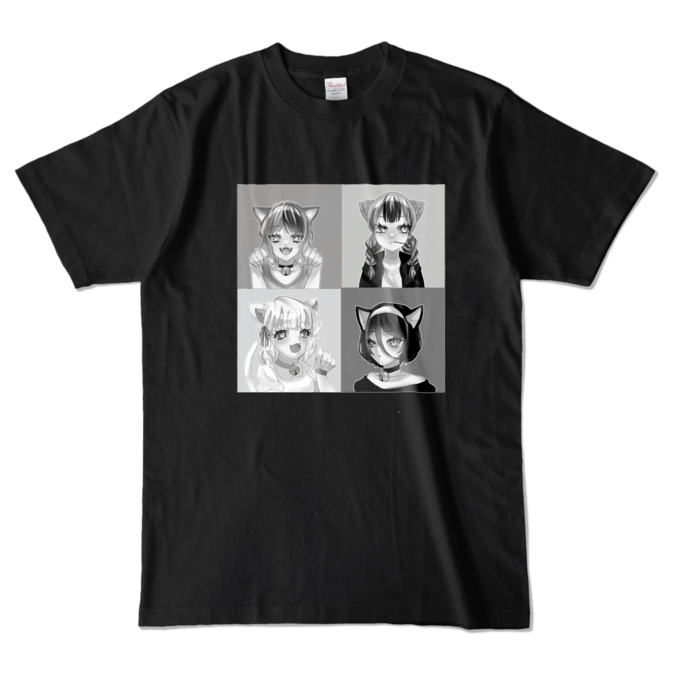 カラーTシャツ - L - ブラック (濃色)