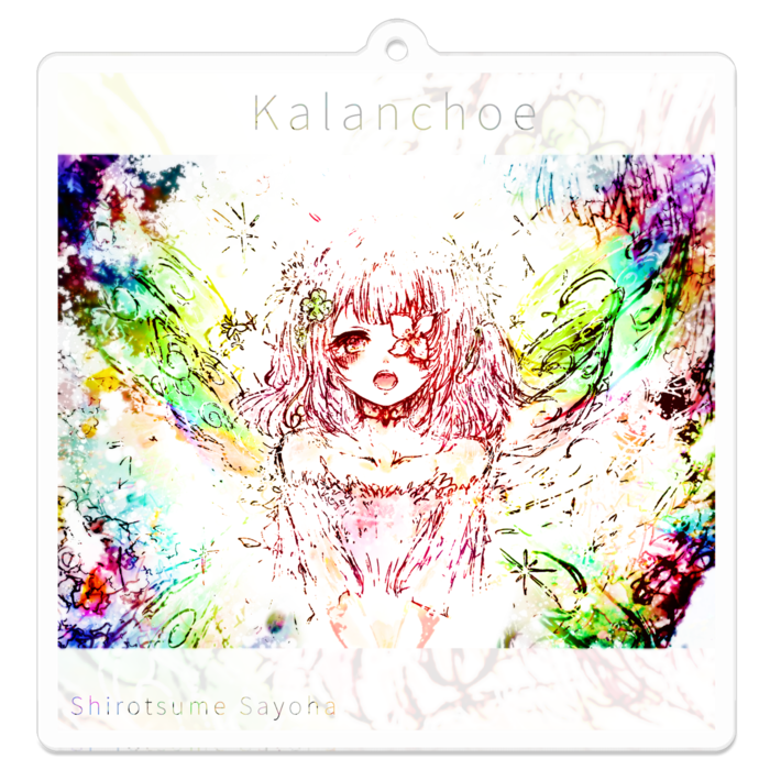 アクリルキーホルダー - 70 x 70 (mm)