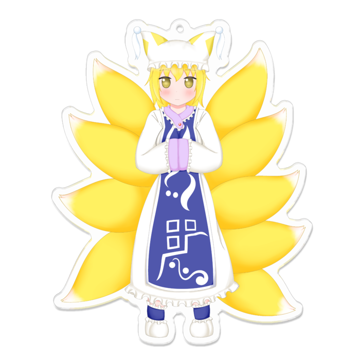 アクリルキーホルダー - 100 x 100 (mm)