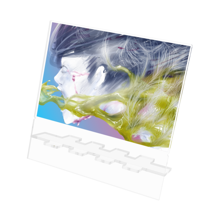 アクリルスマホスタンド - W160 × H160mm 以内