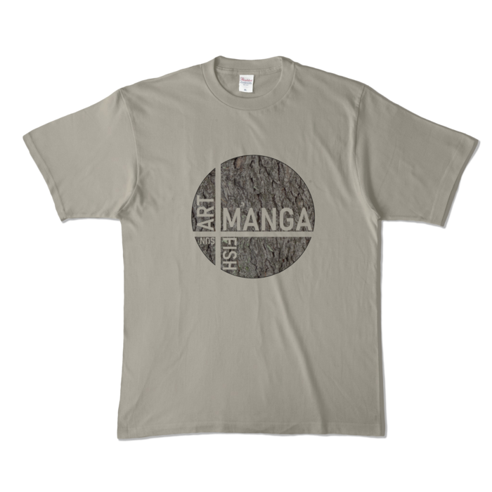 カラーTシャツ - XL - シルバーグレー (淡色)