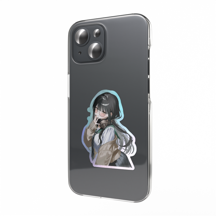 オーロラスマホステッカー - W55 × H91mm 以内