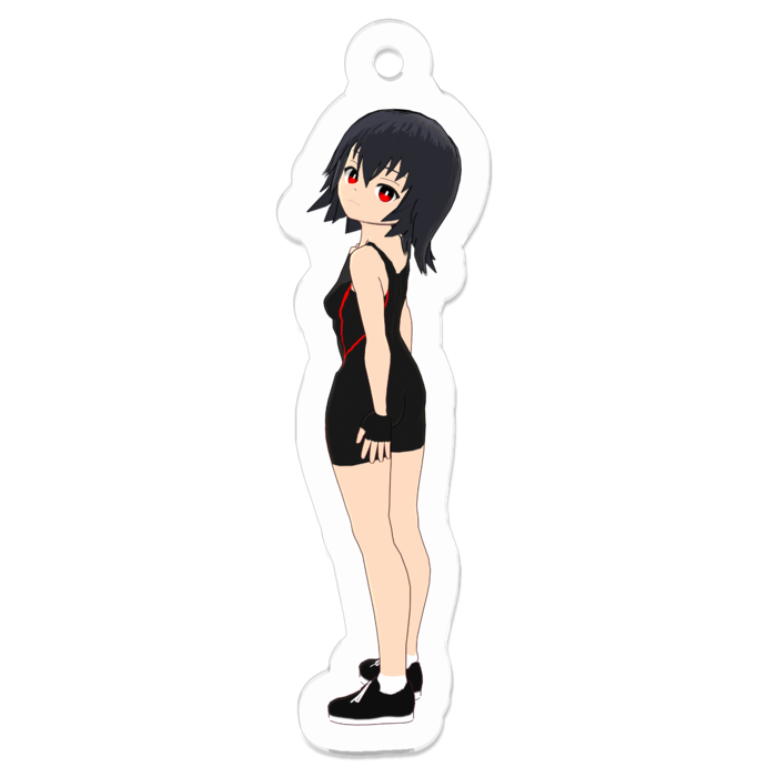 アクリルキーホルダーH