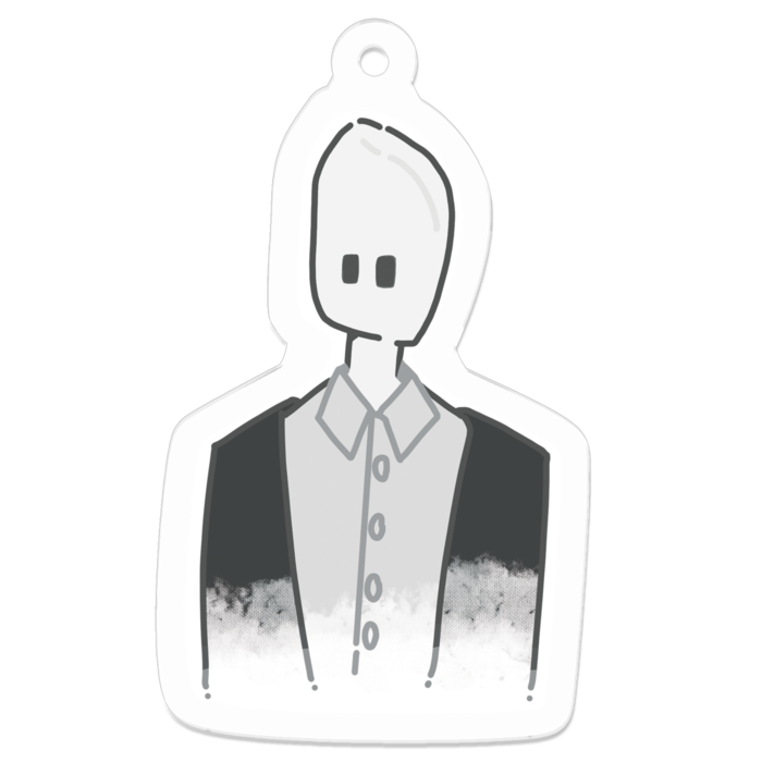 アクリルキーホルダー - 50 x 50 (mm)