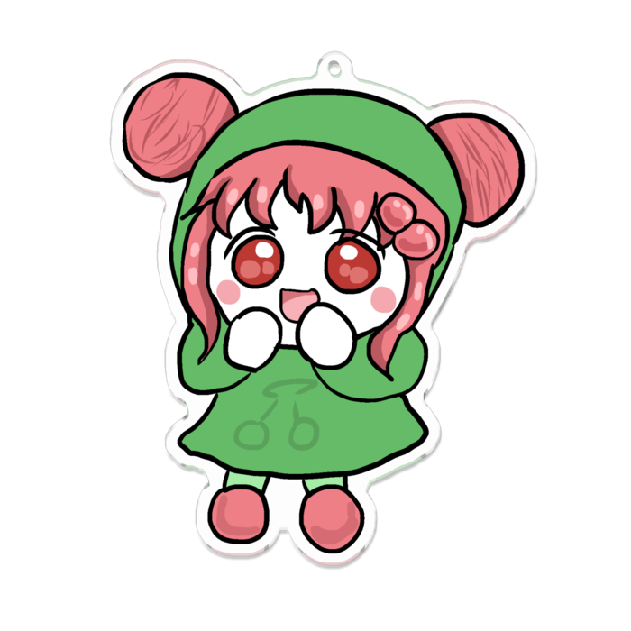 アクリルキーホルダー - 100 x 100 (mm)