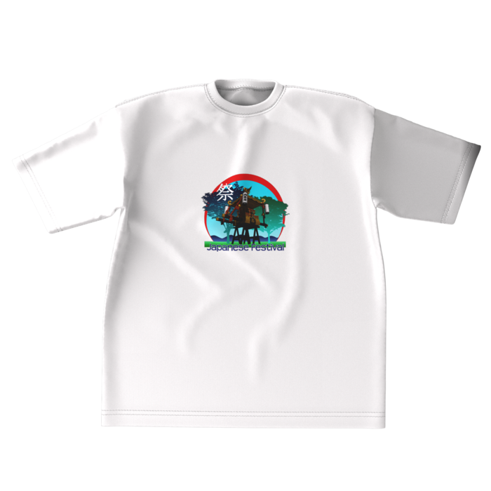 ビッグシルエットTシャツ - XL - 正面