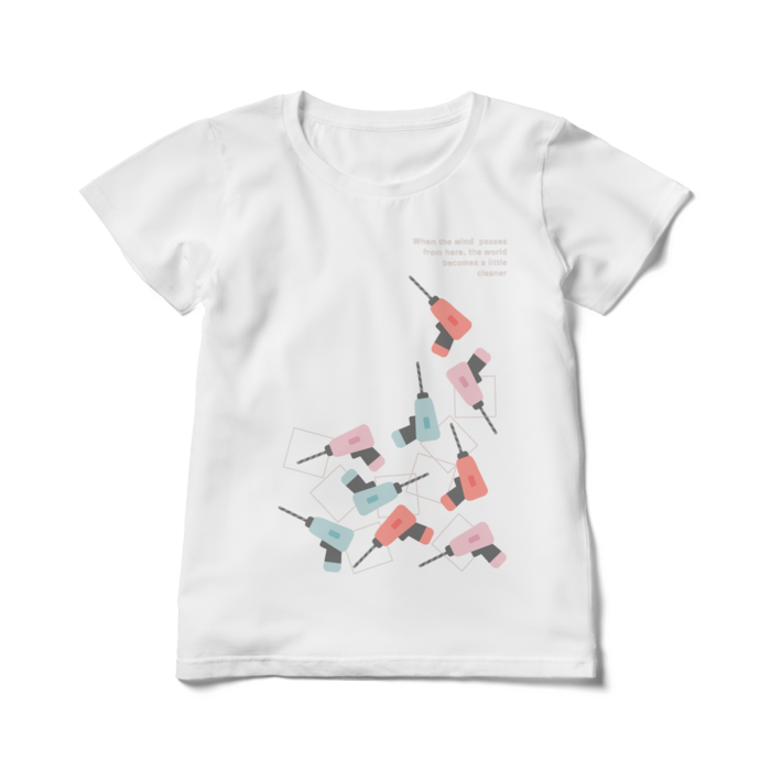 レディースTシャツ - L - 白