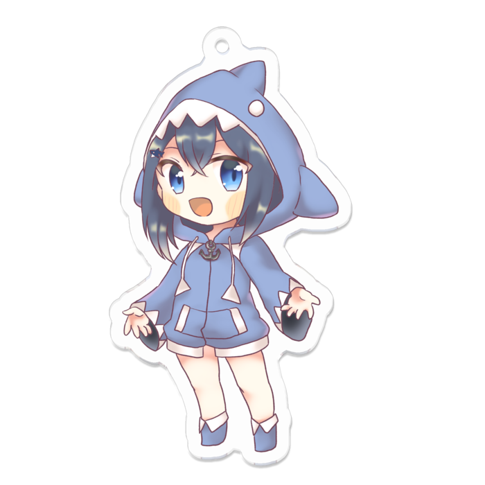 アクリルキーホルダー - 70 x 70 (mm)