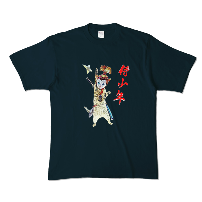 カラーTシャツ - XL - ネイビー (濃色)