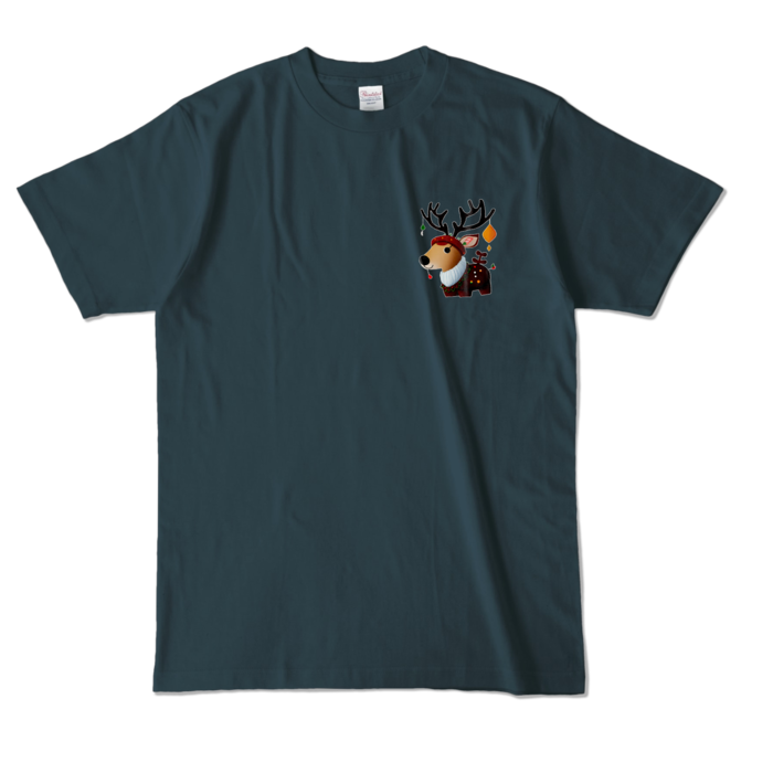 カラーTシャツ - L - デニム (濃色)