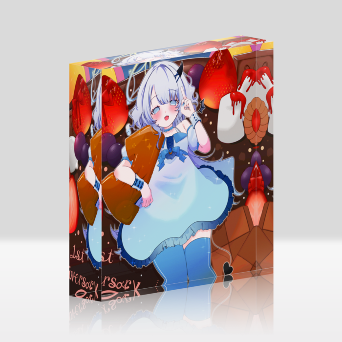 アクリルブロック - 100x100mm