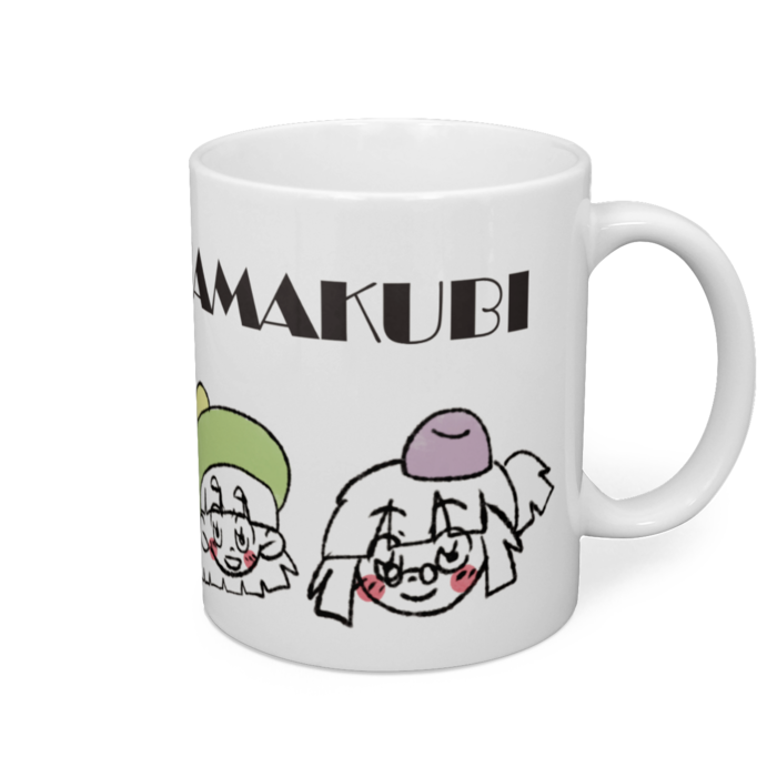 こびとのなまくびマグカップ こびとのすみか Booth