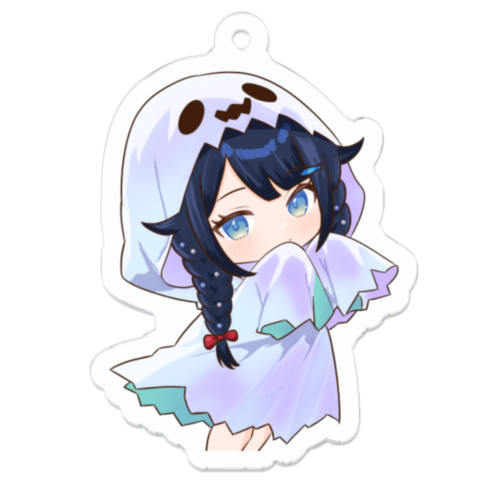 アクリルキーホルダー（コーティング） - 50 x 50 (mm)