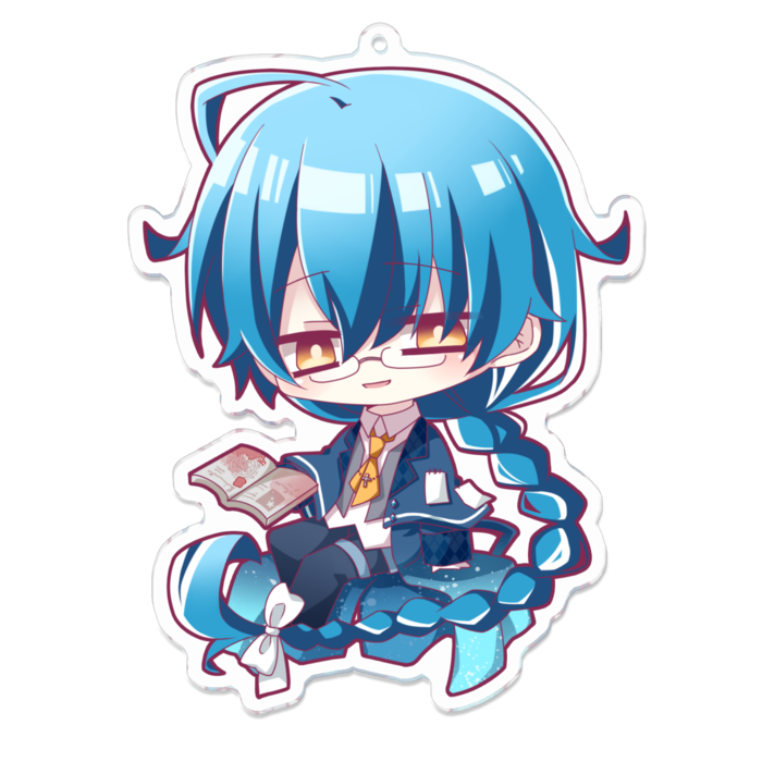 アクリルキーホルダー - 100 x 100 (mm)