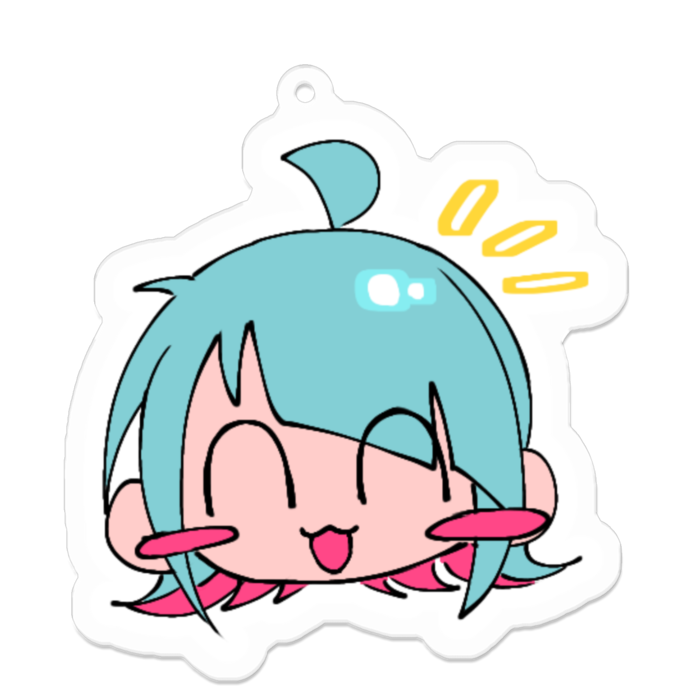 アクリルキーホルダー - 70 x 70 (mm)