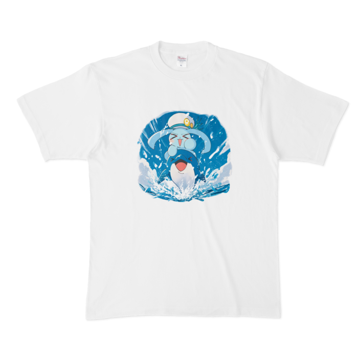 マリン（水色） - XL - 白