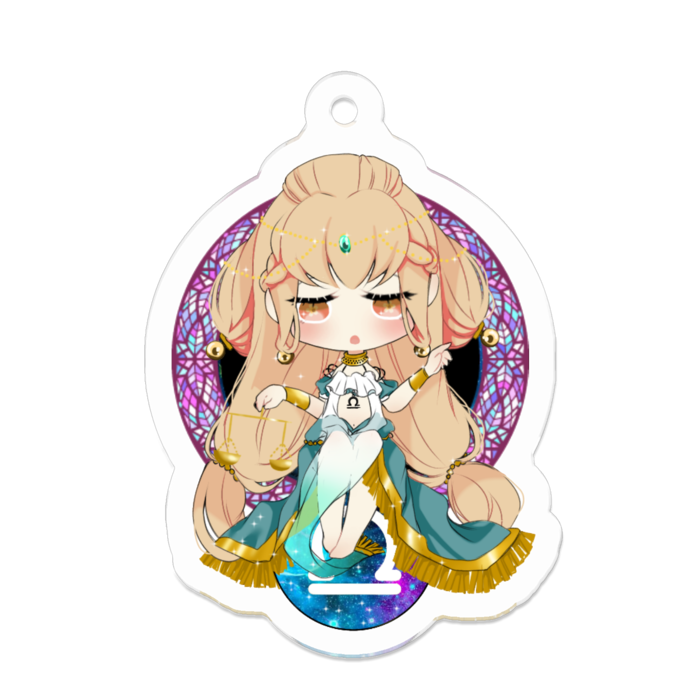 天秤座 - 50 x 50 (mm)