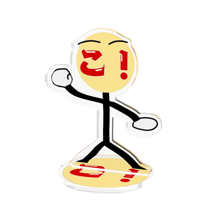 アクリルフィギュア - 70x70mm