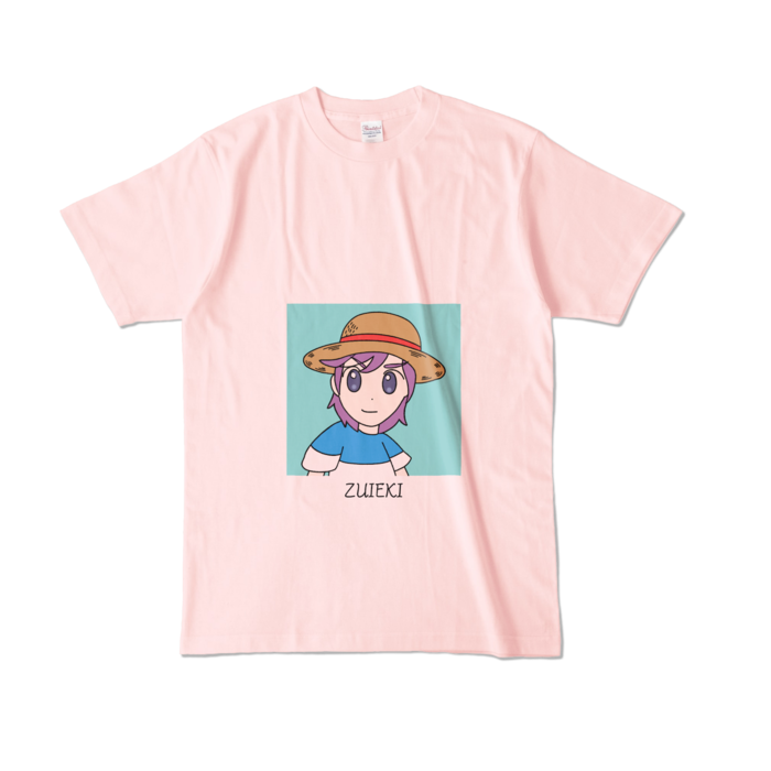 カラーTシャツ - L - ライトピンク (淡色)