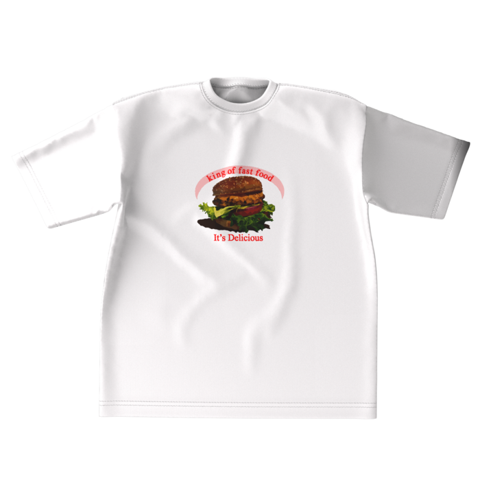 ビッグシルエットTシャツ - XL - 正面