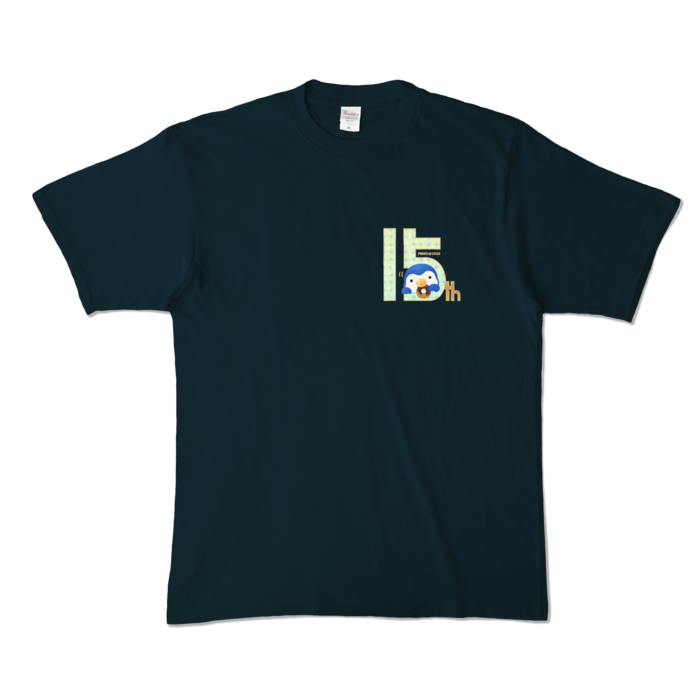 カラーTシャツ - XL - ネイビー (濃色)