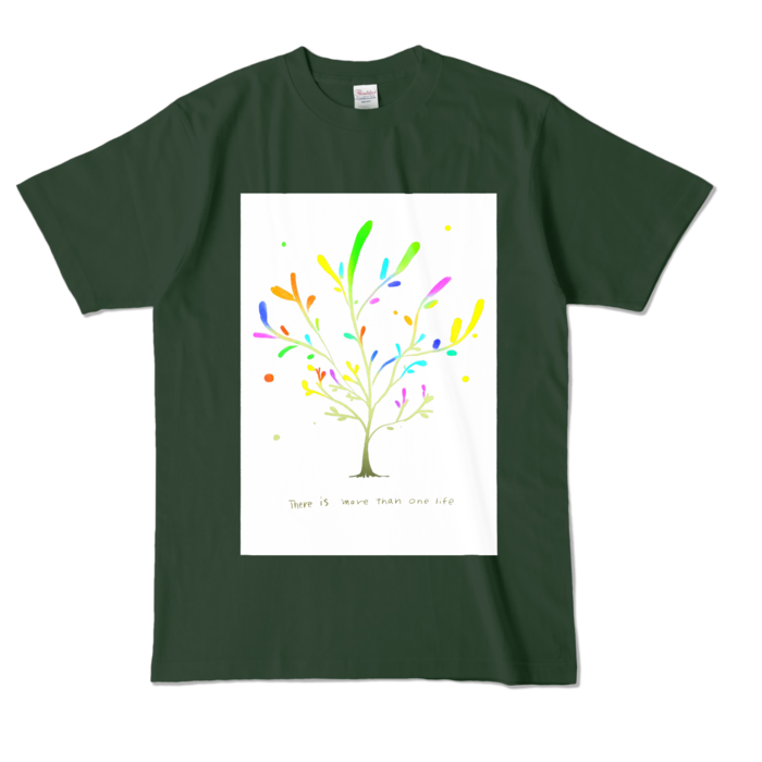 カラーTシャツ - L - フォレスト (濃色)