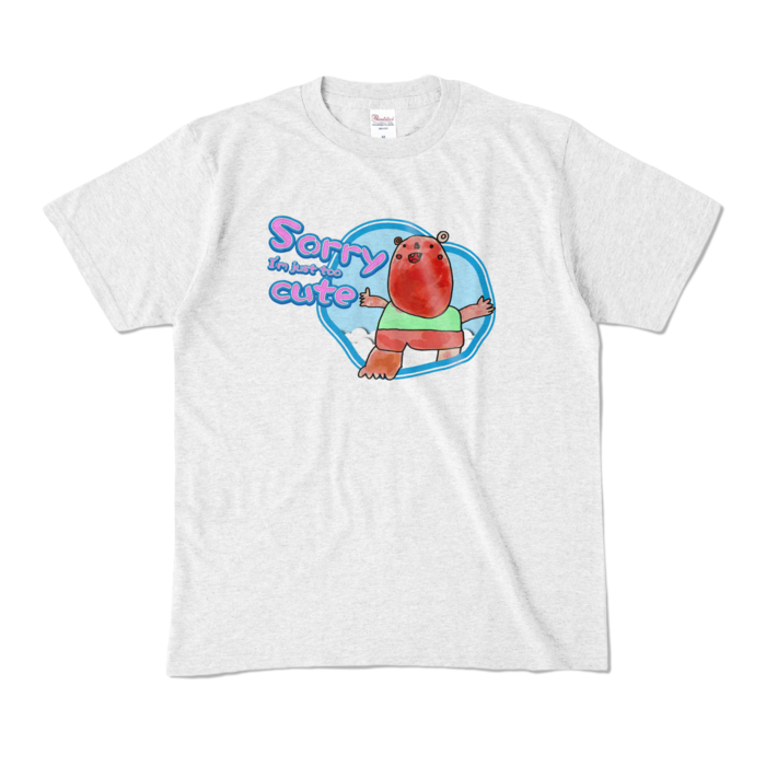 カラーTシャツ - M - アッシュ (淡色)