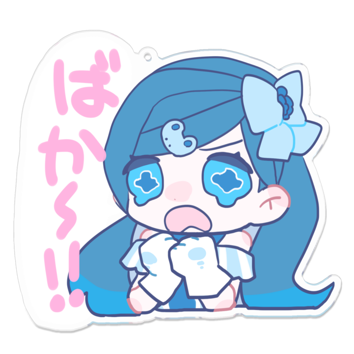 アクリルキーホルダー - 100 x 100 (mm)
