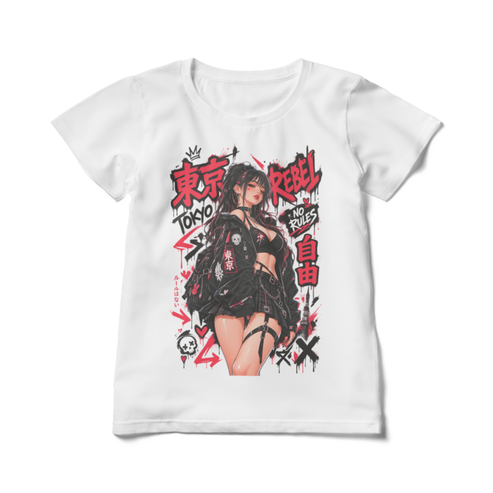 レディースTシャツ - L - 白