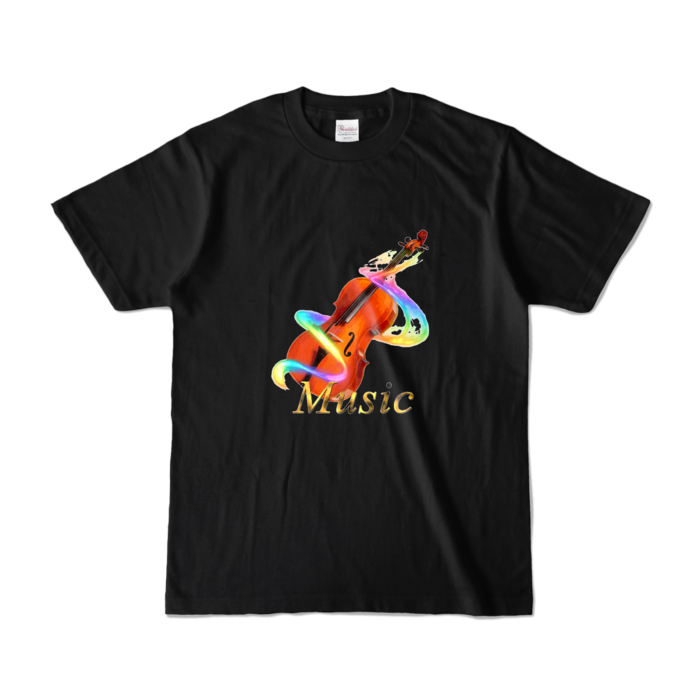 カラーTシャツ - S - ブラック (濃色)