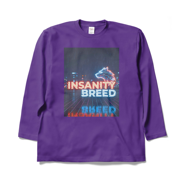 ロングスリーブTシャツ - XL - パープル