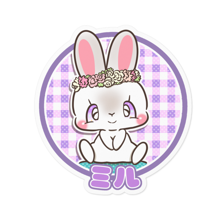 ステッカー - 100 x 100 (mm)