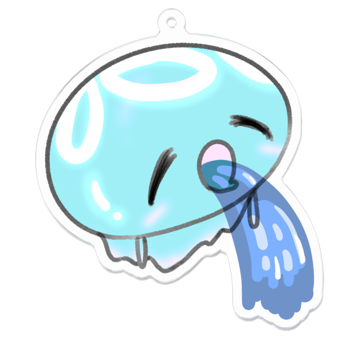 アクリルキーホルダー - 70 x 70 (mm)