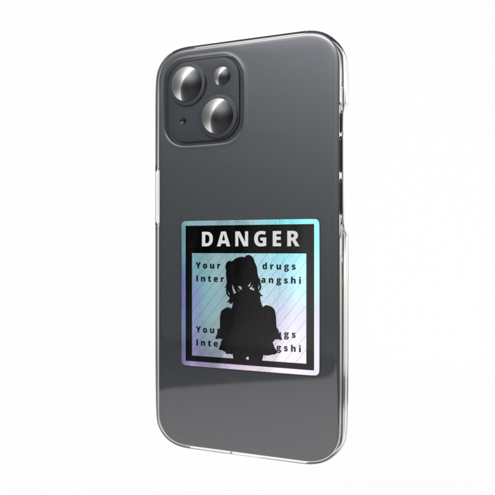 オーロラスマホステッカー - 縦