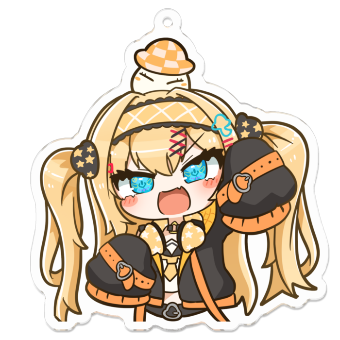 アクリルキーホルダー - 70 x 70 (mm)