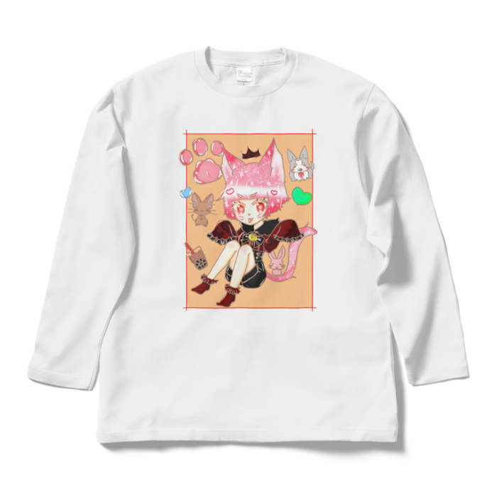 ロングスリーブTシャツ - L - ホワイト