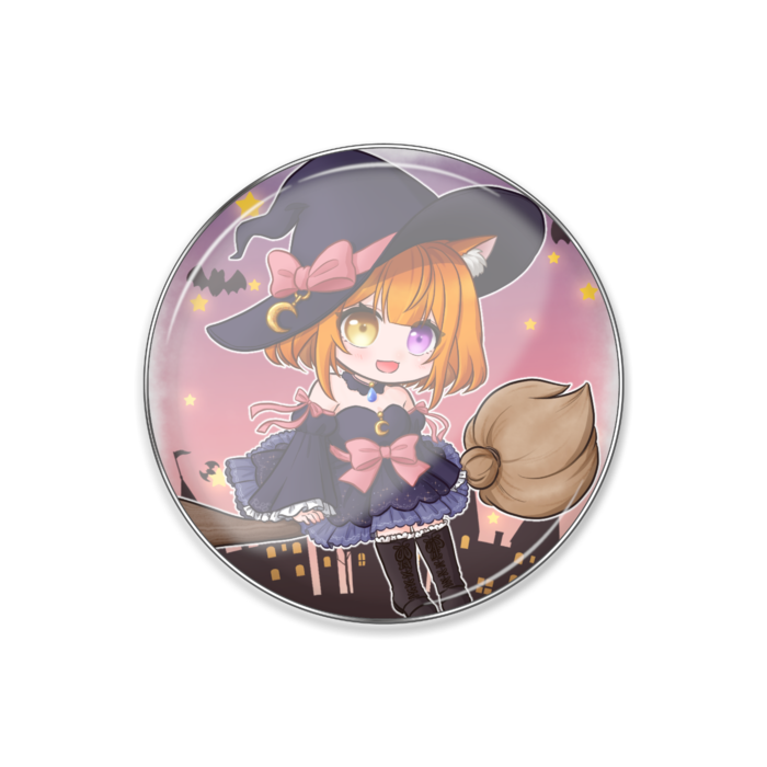 ピンバッジ - 丸形25mm