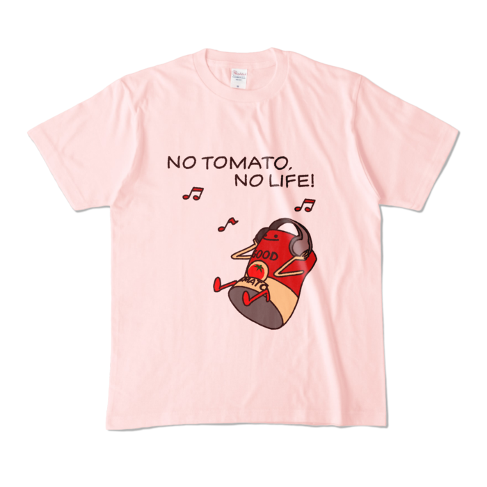 カラーTシャツ - M - ライトピンク (淡色)