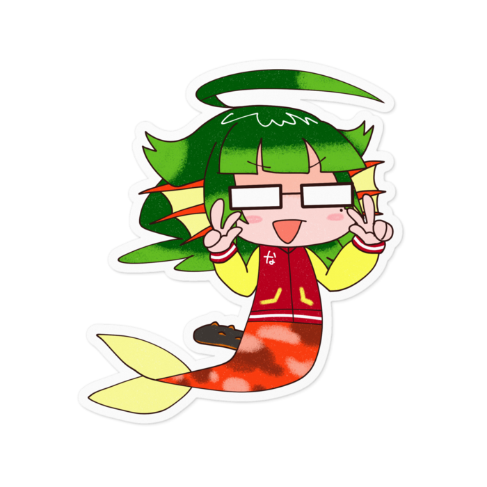 ステッカー - 100 x 100 (mm)