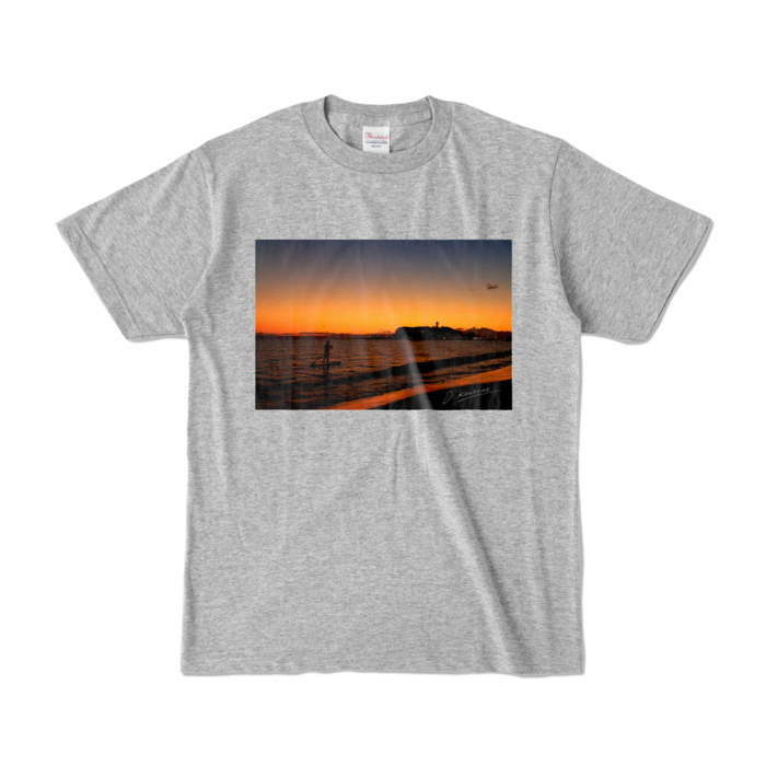 カラーTシャツ - S - 杢グレー (濃色)