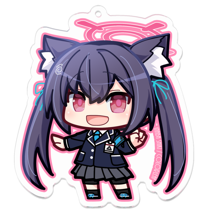 アクリルキーホルダー - 70 x 70 (mm)