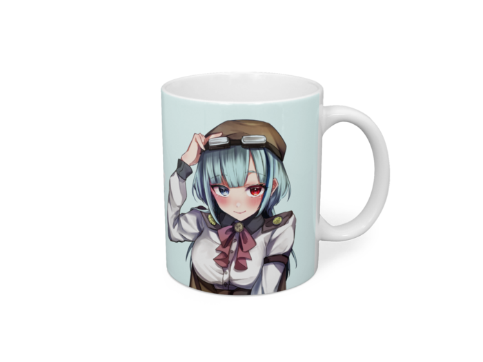 マグカップ - 右利き用