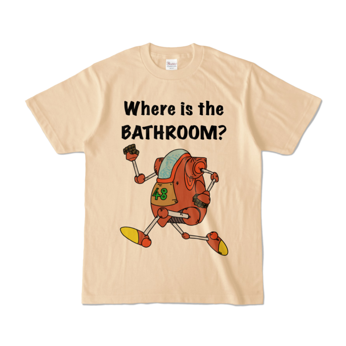カラーTシャツ - S - ナチュラル (淡色)