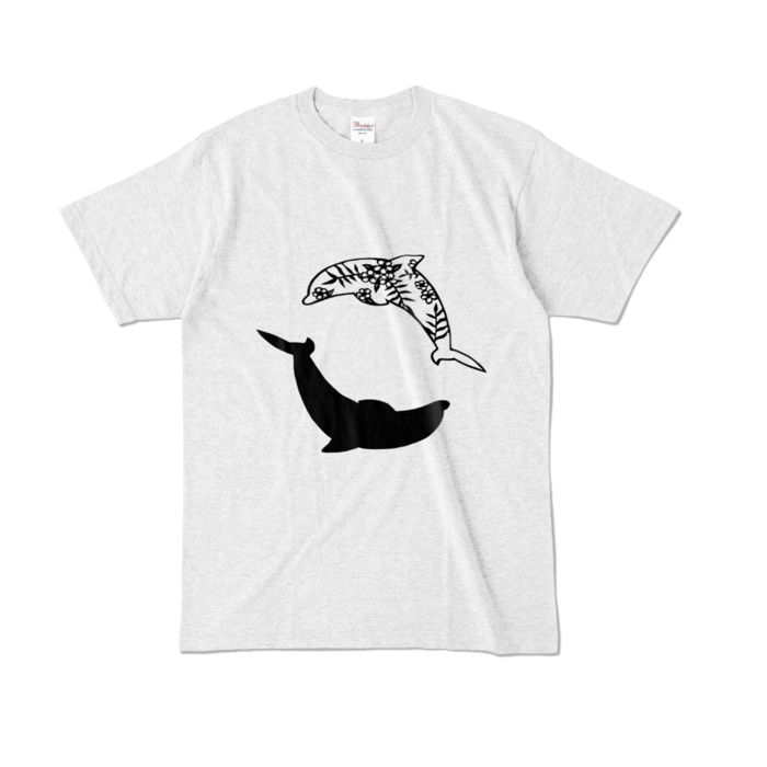 カラーTシャツ - L - アッシュ (淡色)
