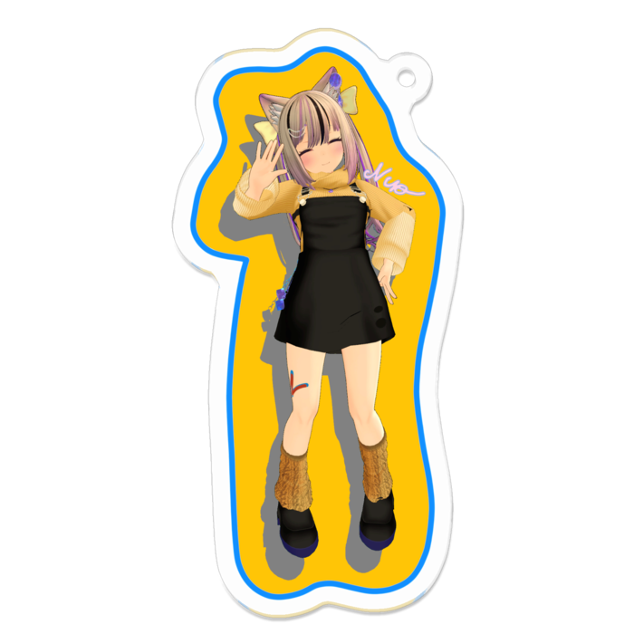 アクリルキーホルダー - 70 x 70 (mm)