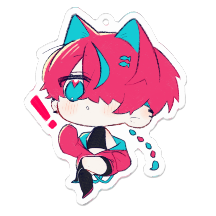 アクリルキーホルダー - 70 x 70 (mm)