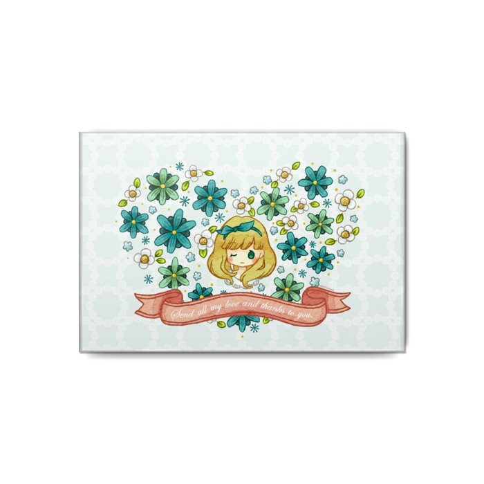 缶バッジ - 80x54mm