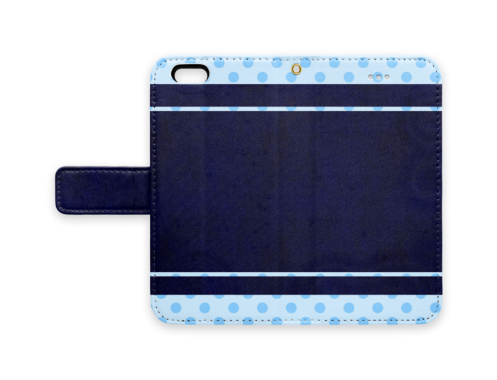 手帳型iPhoneケース - iPhone 6 / 6s - ストラップ穴 あり
