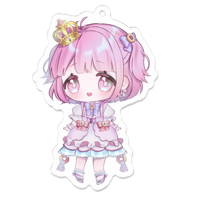 アクリルキーホルダー - 70 x 70 (mm)